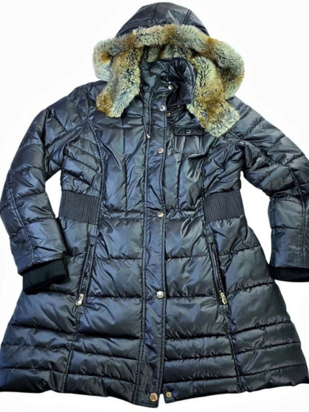 Laundry by Design Faux Fur Hood Black-Women's-Size XL
Like New